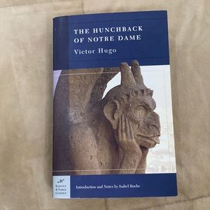 The hunchback of Norte dame by victor hugo book.
